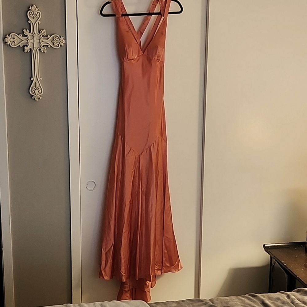 Formal dress by Jump Apparel, size 9/10, Coral.